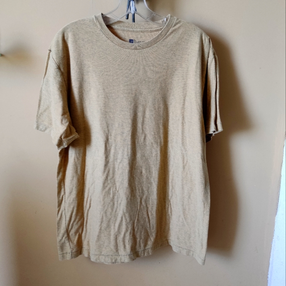 Gap Classic Tan Men's T-Shirt Size XL
